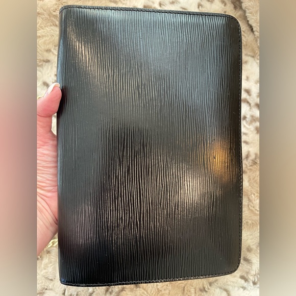 #20 LOUIS VUITTON EPI LEATHER CLUTCH/CROSSBODY BAG - Picture 5 of 15